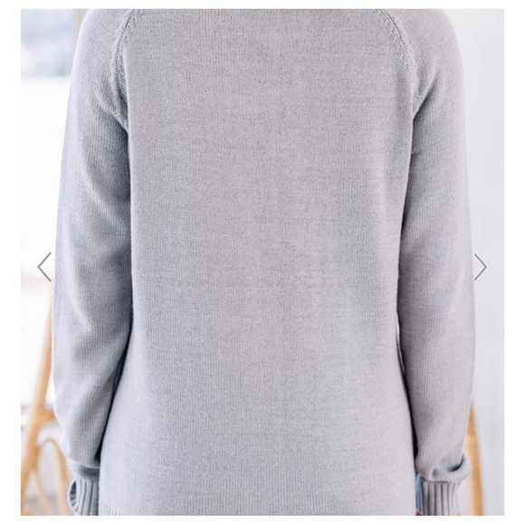 Chic and cozy Cotton Blend soft star sweater - Picture 3 of 3